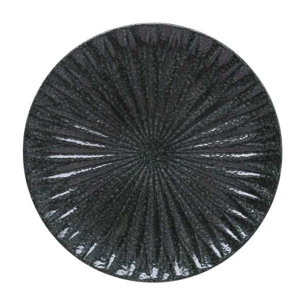 Черна декоративна чиния Alberte, 10,5 cm - A Simple Mess
