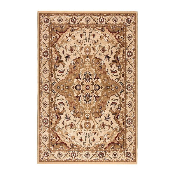 Vlněný koberec Byzan 543 Beige, 120x160 cm