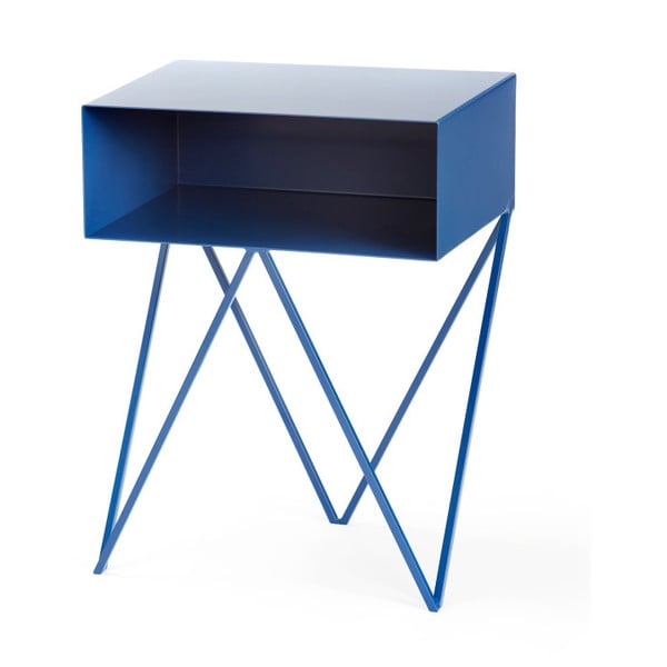 Modrý příruční stolek &New Robot
