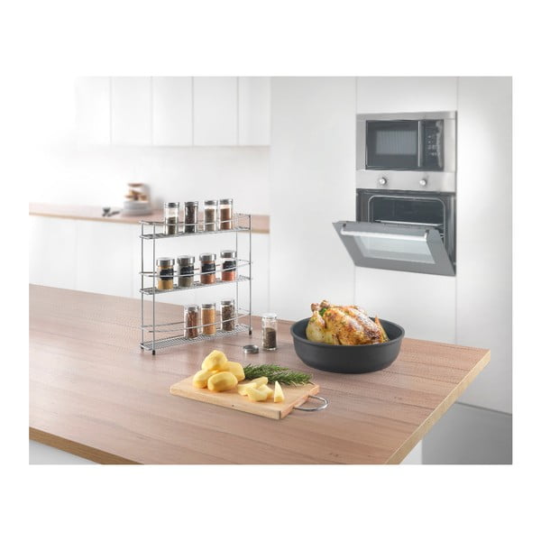 Рафт за подправки с 3 нива Kumino - Metaltex-image-1