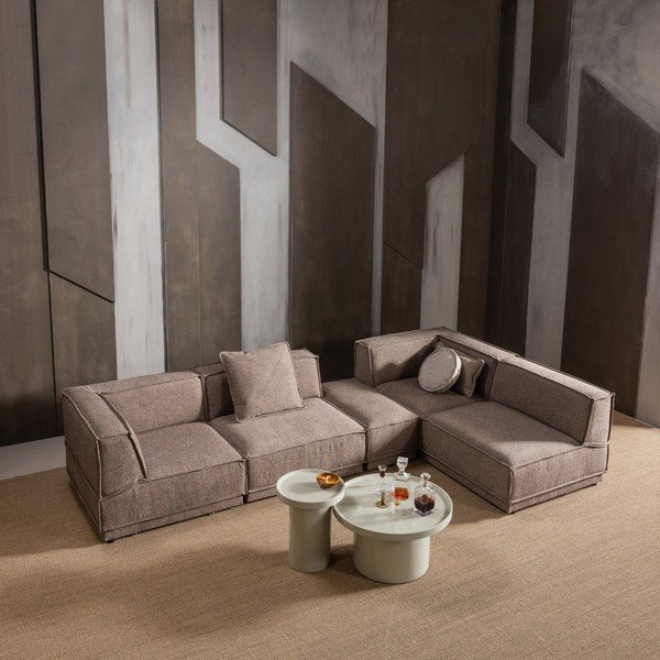 Гланцова кръгла странична масичка ø 40 cm Veluna – WOOOD-image-1