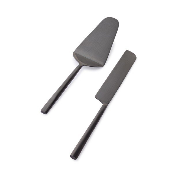 Комплект за сервиране на торта 2 бр. от неръждаема стомана Hestia – Bizzotto-image-1