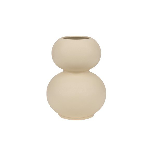 Бежова керамична ваза (височина 36 cm) Tuga – noo.ma
