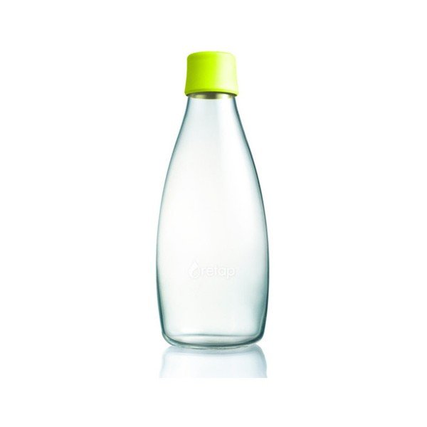 Citronově žlutá skleněná lahev ReTap, 800 ml-image-1