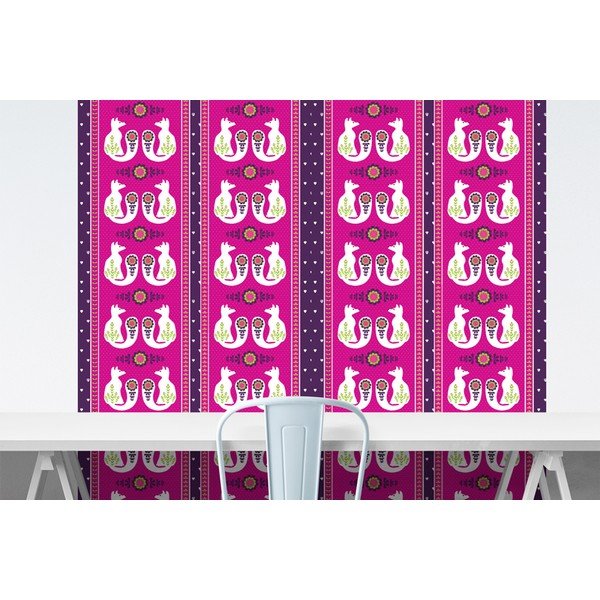 Vliesová tapeta Lišky bílé-image-2