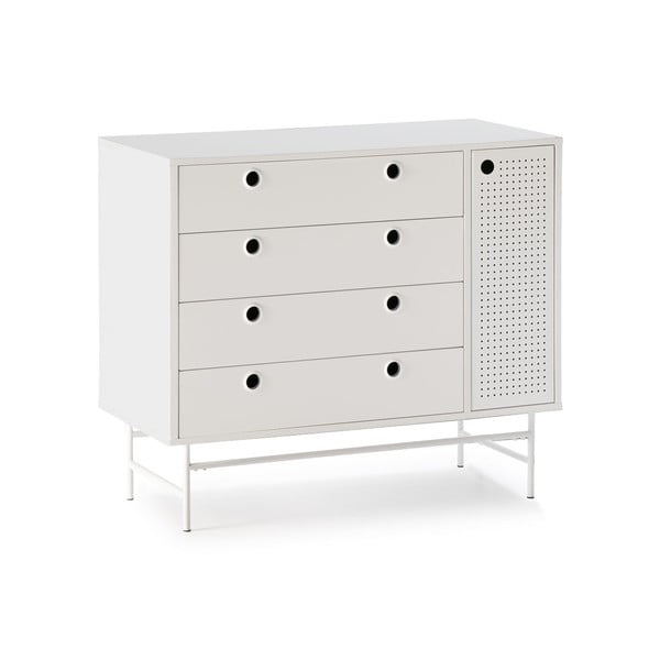 Бял скрин с чекмеджета Punto - Teulat-image-2