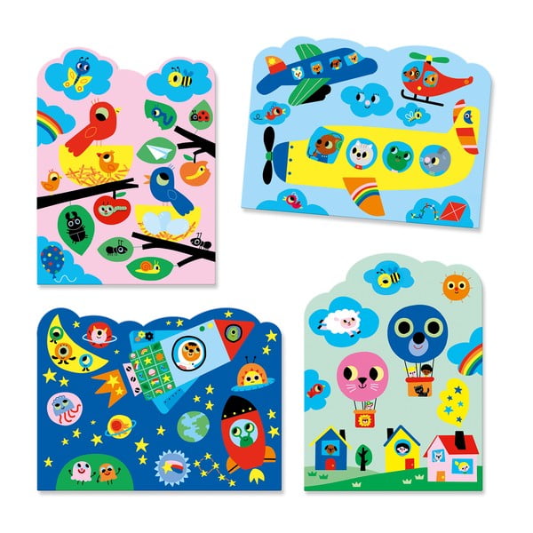 Магическа книга за оцветяване на вода Животни - Djeco-image-1