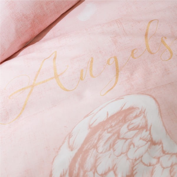Детско спално бельо 200x135 cm Angel Wings - Catherine Lansfield-image-3