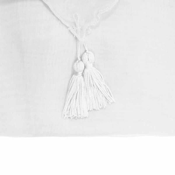 Бели завеси в комплект от  2 бр. 60x120 cm Voiline – douceur d'intérieur-image-1