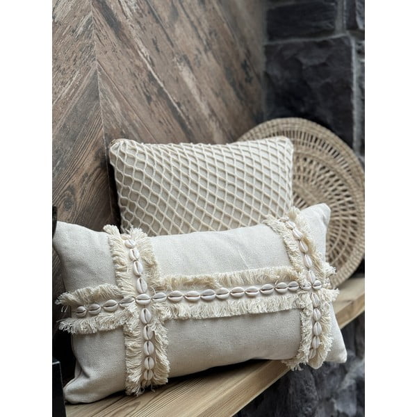 Памучна калъфка за възглавница 30x50 cm Seashells – Mioli Decor-image-4