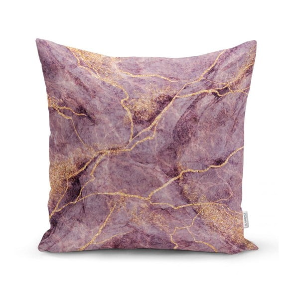 Калъфка за възглавница Лилав мрамор, 45 x 45 cm - Minimalist Cushion Covers