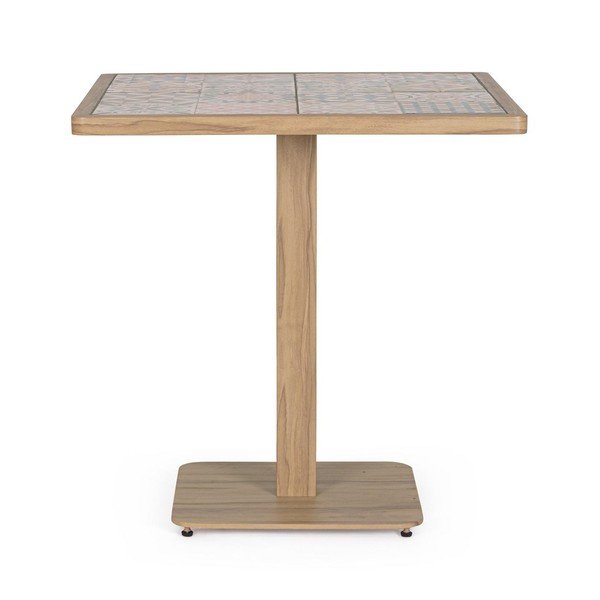 Стоманена градинска масичка 73x73 cm Kalimera – Bizzotto-image-2