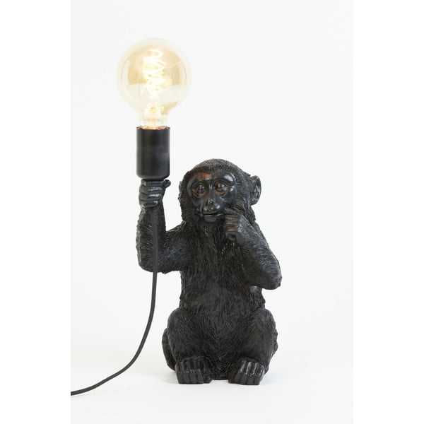 Черна настолна лампа (височина 34 cm) Monkey - Light & Living-image-4