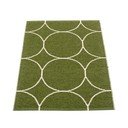 Тъмнозелен килим за открито и закрито 70x100 cm Boo Dark Olive – Pappelina