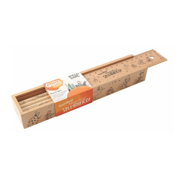 Дървен моливник Peach - Portico Designs