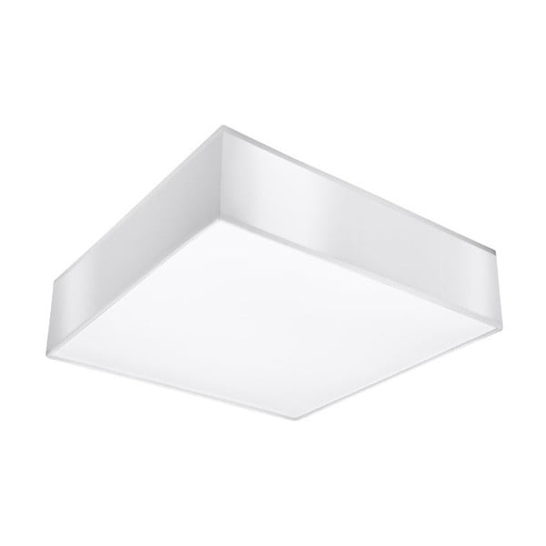 Бяло осветително тяло за таван 25x25 cm Mitra – Nice Lamps