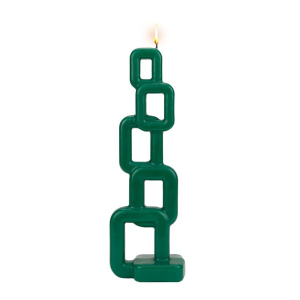 Zelená svíčka Alusi Tara, 8 hodin hoření