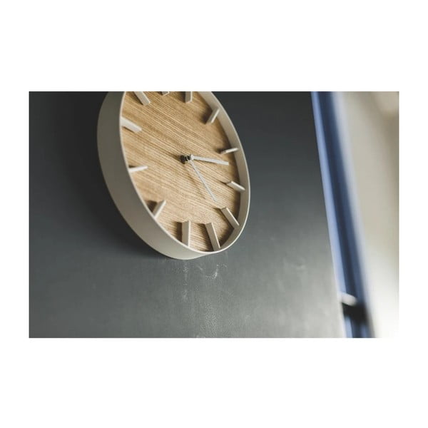 Стенен часовник RIn Claro, ⌀ 27 cm Rin - YAMAZAKI-image-4