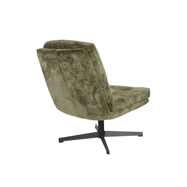 Зелено въртящо се кресло Kai – White Label-image-3