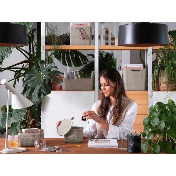 Пластмасова кошница ø 17x13 cm Jute – Curver-image-1