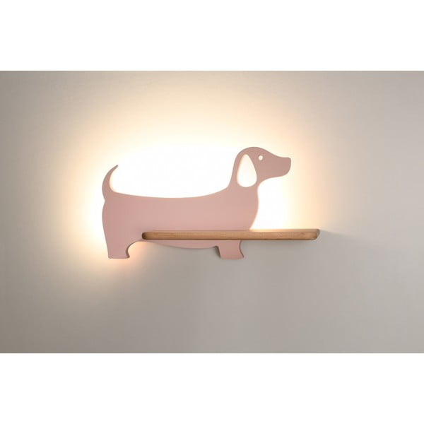 Розово детско осветително тяло Dog - Candellux Lighting-image-4