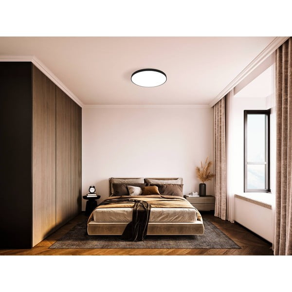 Черно LED осветително тяло за таван ZUBIETA-A – EGLO-image-1