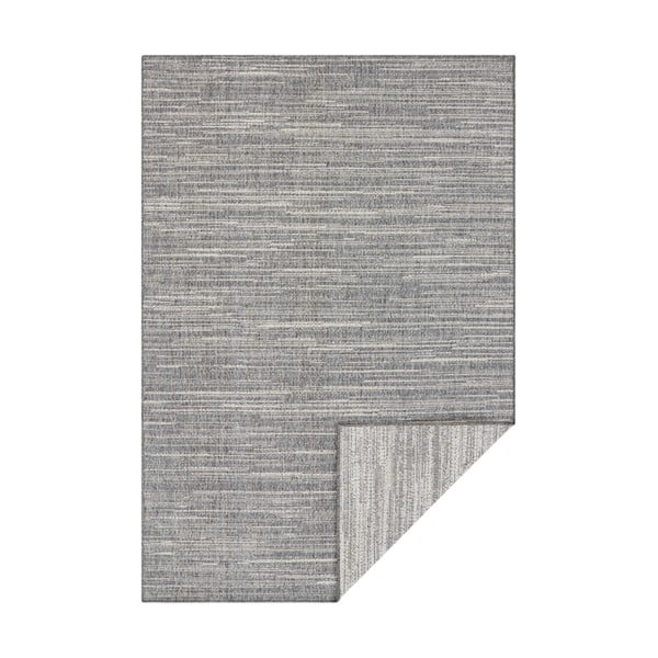 Сив външен килим 150x80 cm Gemini - Elle Decoration