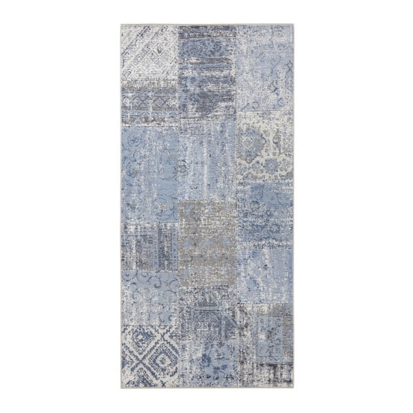 Син килим Pleasure Denain, 200 x 290 cm - Elle Decoration