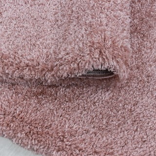 Розов кръгъл килим ø 200 cm Fluffy – Ayyildiz Carpets