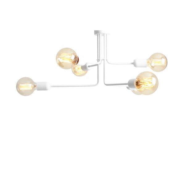 Бяла висяща лампа за 6 крушки Vanwerk - CustomForm