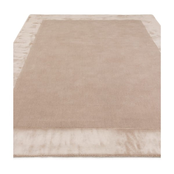 Бежов ръчно изработен килим със смес от вълна 200x290 cm Ascot – Asiatic Carpets-image-4