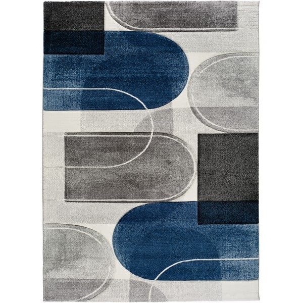 Синьо-сив килим Mya, 80 x 150 cm - Universal