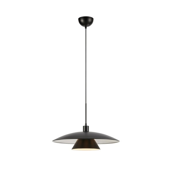 Черна висяща лампа с метален абажур ø 50 cm Millinge - Markslöjd
