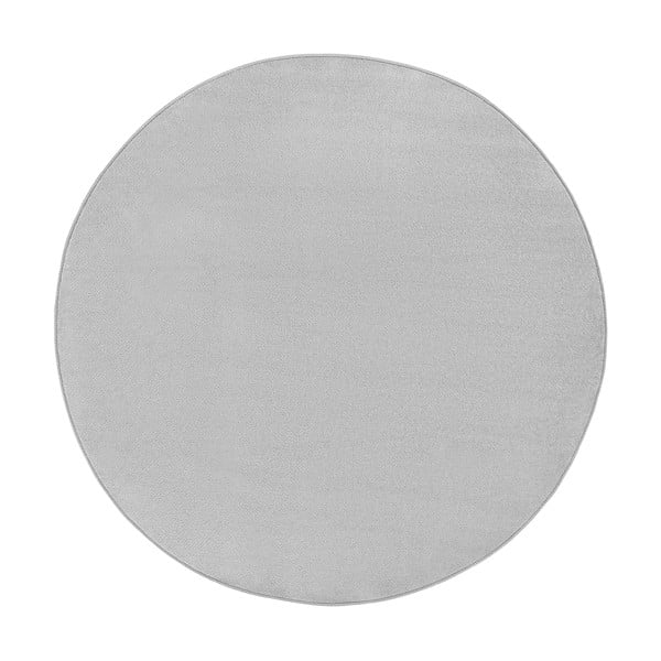Светлосив кръгъл килим ø 200 cm Fancy – Hanse Home