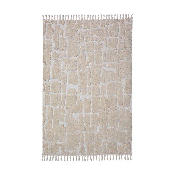 Кремав килим 160x230 cm Esra Cobbled – Flair Rugs