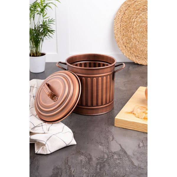 Стоманен кош за отпадъци 4 L - Hermia-image-2