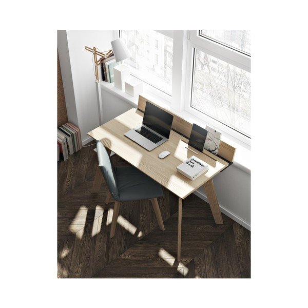 Писалище в декор от дъбово дърво Loft - TemaHome-image-3