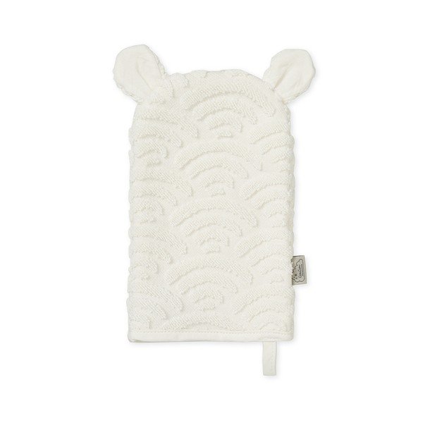 Кърпа за миене от органичен памук в цвят слонова кост 14x22 cm Off-White – Cam Cam Copenhagen