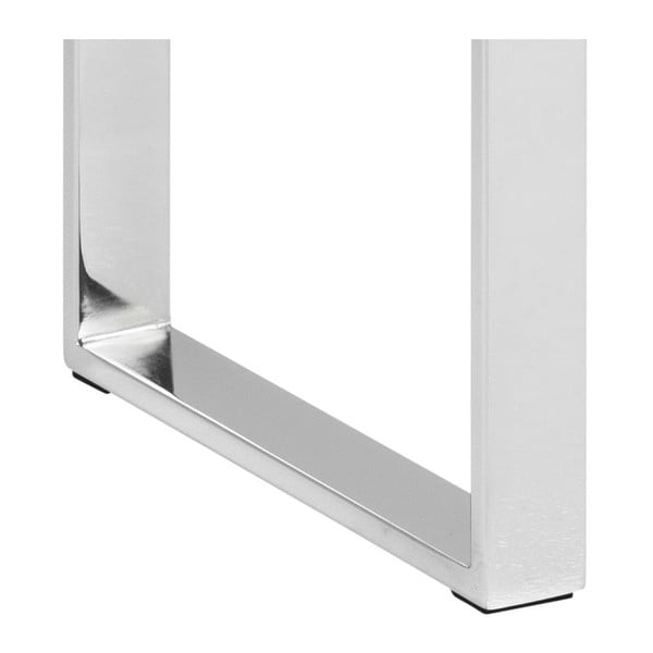 Конзолна маса в сребристо 110x40 cm Katrine - Actona-image-3