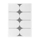 Черно-бял килим за открито и закрито 200x290 cm Duet Bowen – NORTHRUGS