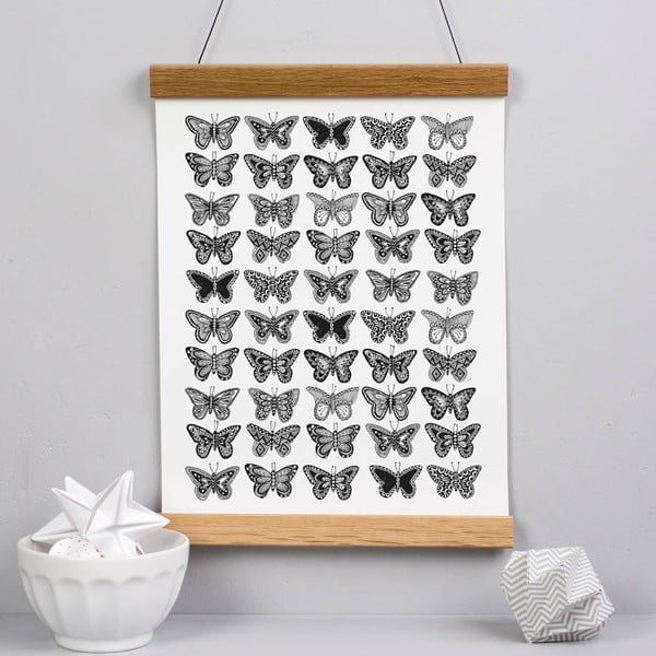 Plakát Karin Åkesson Design  Butterfly, 30x40 cm