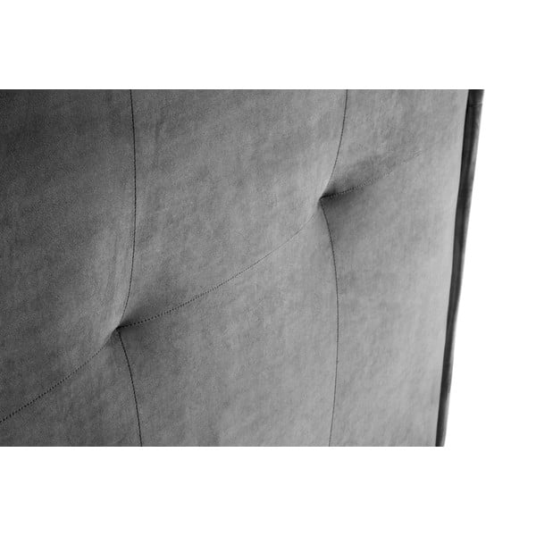 Сива табла за легло 160x120 cm Monica – Milo Casa-image-1