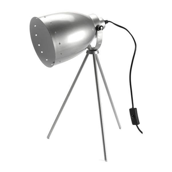 Настолна лампа в сребрист цвят Mesa - Versa