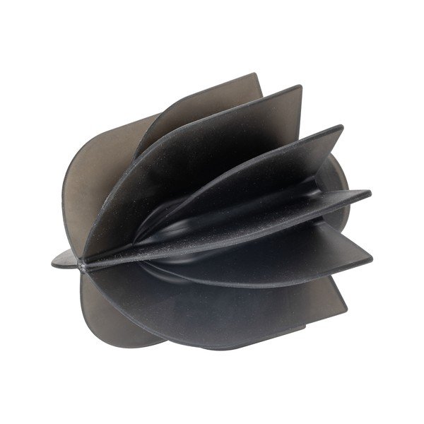 Черна силиконова четка за тоалетна с метален държач - Wenko-image-3