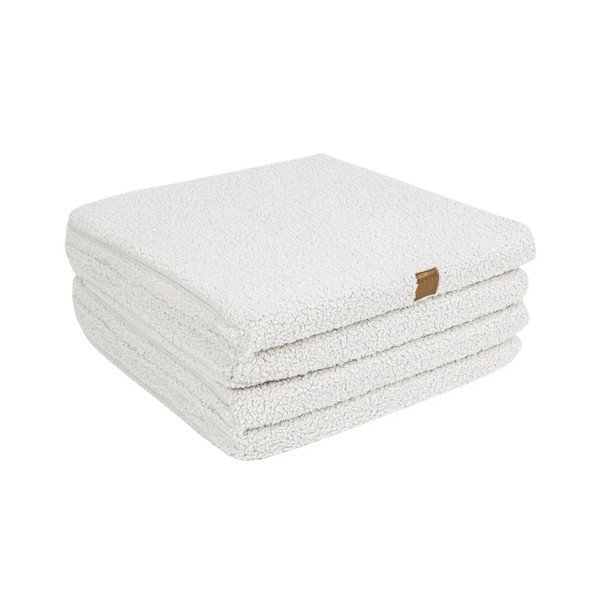 Бяло детско килимче за игра 120x120 cm – Meowbaby-image-1