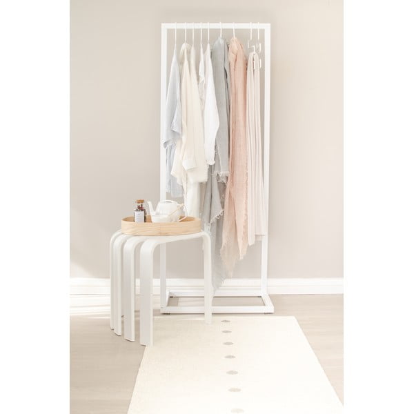 Бежов и кремав килим за открито и закрито 70x60 cm Peg Linen Vanilla – Pappelina-image-4