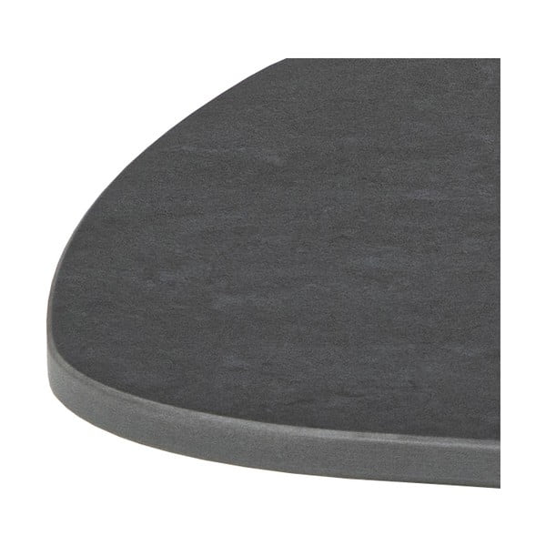 Черна масичка за кафе с керамичен плот 60x120 cm Caracas – Actona-image-3