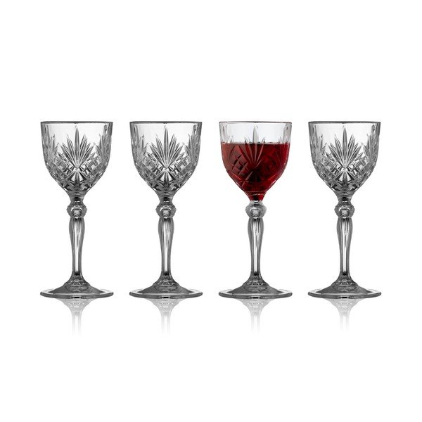 Чаши в комплект 4 бр. за вино 140 ml Melodia – Lyngby Glas-image-3