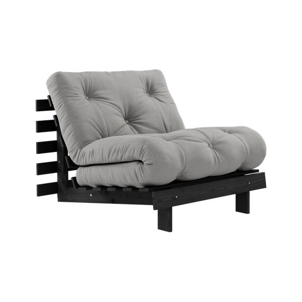 Сиво кресло Roots Black Night – Karup Design