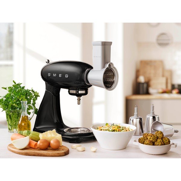 Черен кухненски робот 50's Retro Style – SMEG-image-3